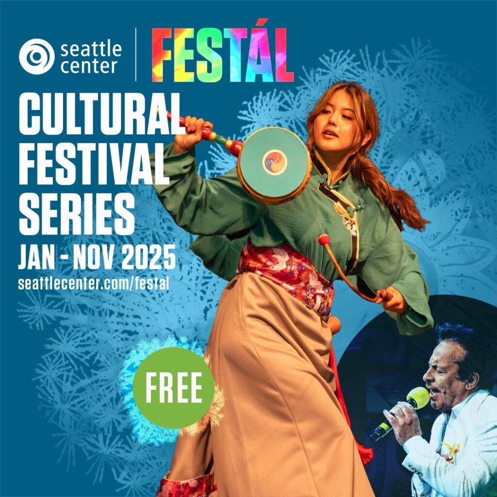 Poster of the Cultural Festival Series at the Seattle Center